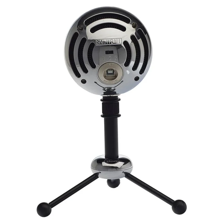 Blue Snowball Professional USB Microphone (Textured White) - Image 2