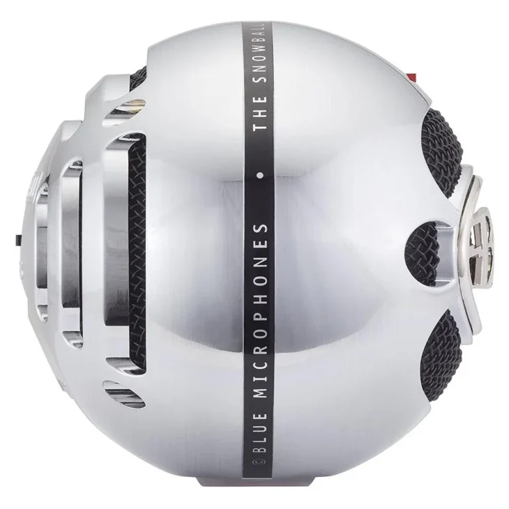 Blue Snowball Professional USB Microphone (Textured White) - Image 3