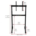 Next Level Racing Free Standing Single Monitor Stand - Image 2
