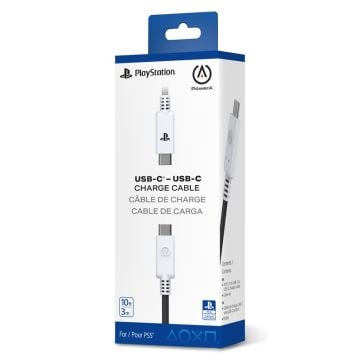 PowerA USB-C to USB-C 3m Charge Cable for PS5 - Image 1