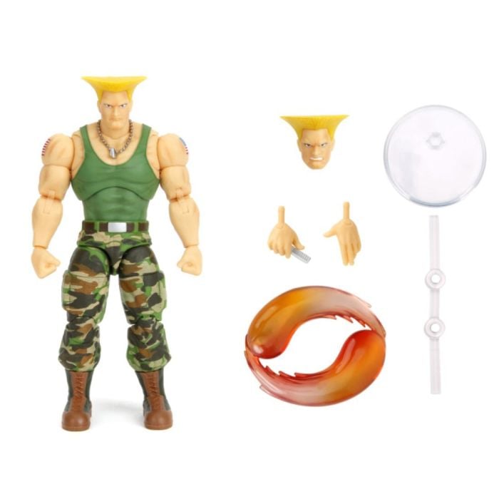 Street Fighter II The Final Challengers Guile 6" Action Figure - Image 2