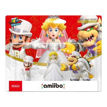 Nintendo Wedding Outfit amiibo Triple Pack (Super Mario Odyssey) - Image 1